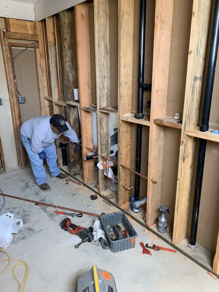 Commercial rough-in plumbing for Water Heater Replacement in Lake Wisconsin